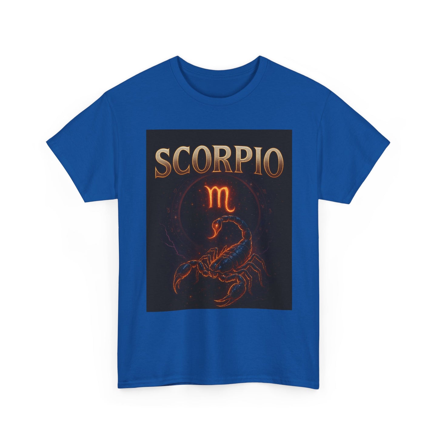 Scorpio Zodiac Unisex Heavy Cotton Tee, Astrology Shirt, Horoscope Gift, Birthday Gift, Unique Graphic Tee