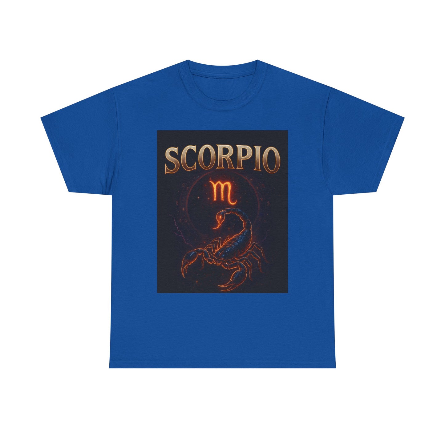 Scorpio Zodiac Unisex Heavy Cotton Tee, Astrology Shirt, Horoscope Gift, Birthday Gift, Unique Graphic Tee