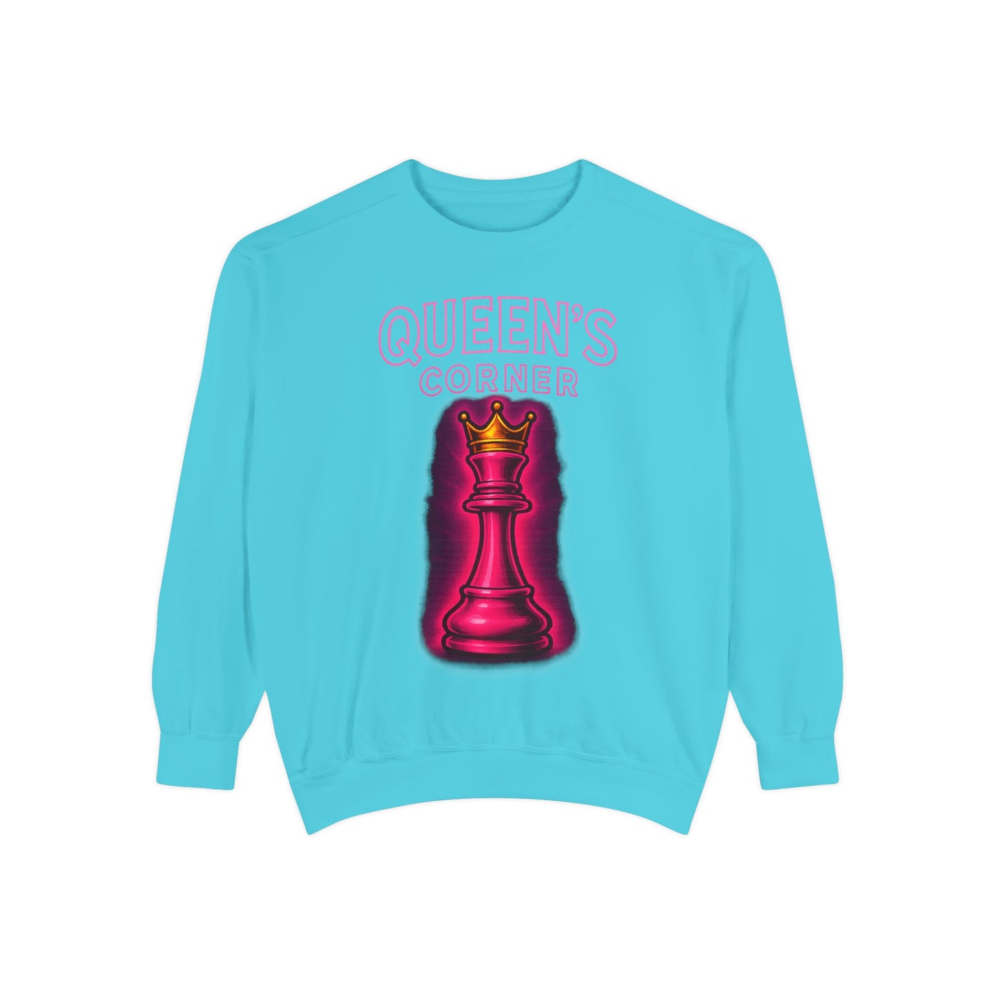 Sweatshirt - Queen's Corner Women Empowerment Chess Piece Design