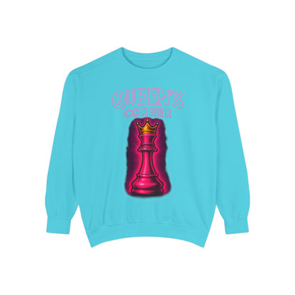 Sweatshirt - Queen's Corner Women Empowerment Chess Piece Design