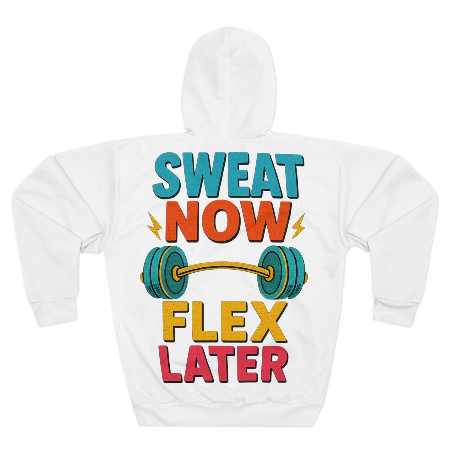Motivational Fitness Hoodie, Men/Women Workout Pullover, Perfect Gift for Gym Lovers, Exercise Apparel, Cozy Sweatshirt