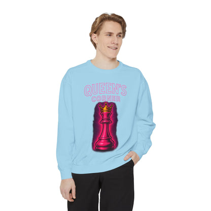 Sweatshirt - Queen's Corner Women Empowerment Chess Piece Design