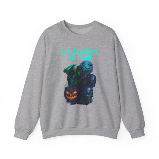Spooky Halloween Crewneck Sweatshirt, Unisex Sweatshirt, Fall Apparel, Halloween Costume, Cozy Sweatshirt for Trick-or-Treating