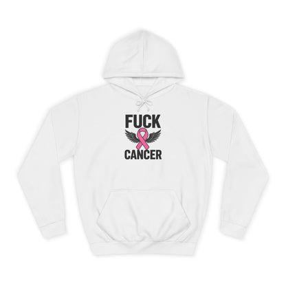 Empowering Cancer Awareness Hoodie, Unisex College Hoodie, Supportive Gift for Fighters, Inspirational Apparel, Fundraising Sweatshirt