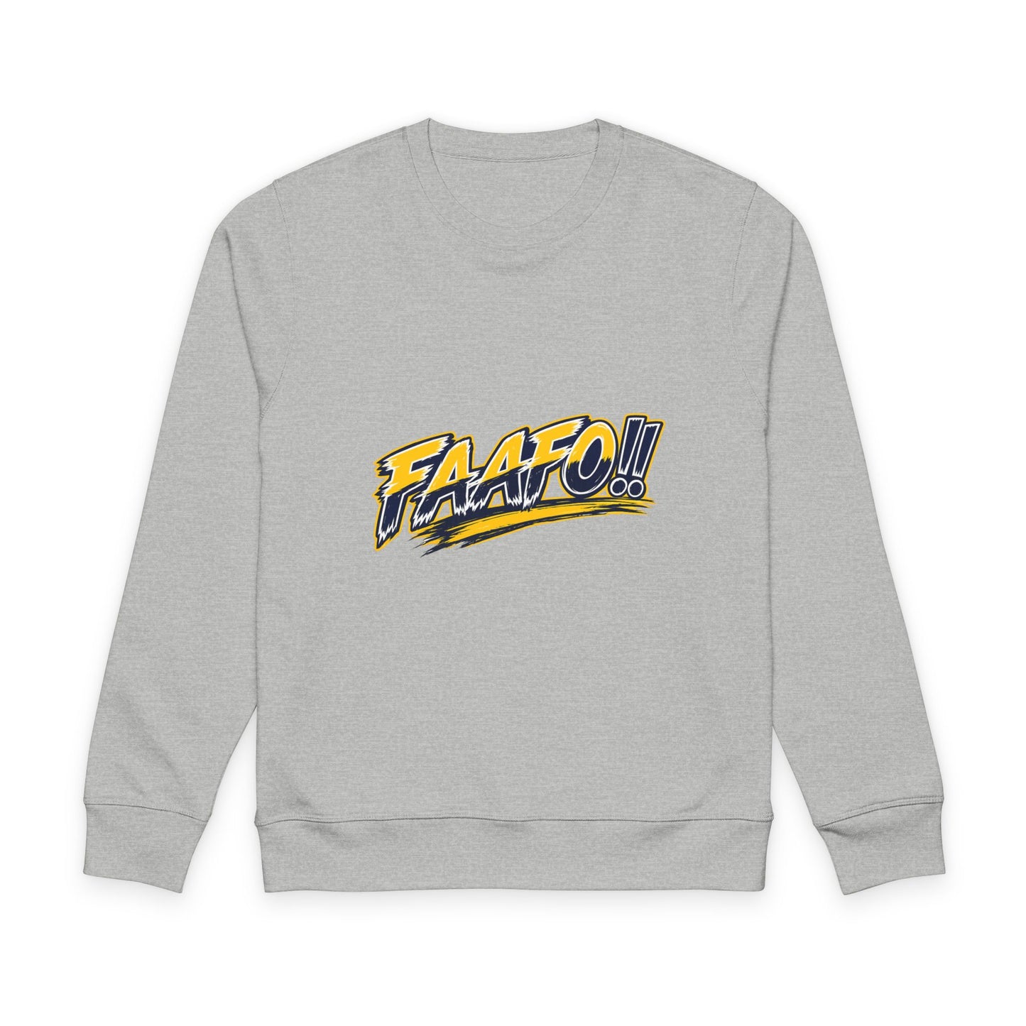 FAAF0!! Graphic Sweatshirt — Retro Comic Style