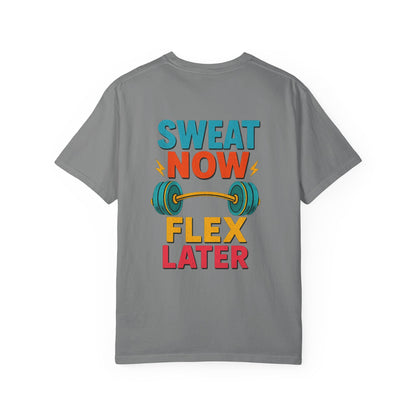 2 Sided Motivational Workout T-shirt, Casual Fitness Tee, Gym Apparel, Gift for Him or Her,
