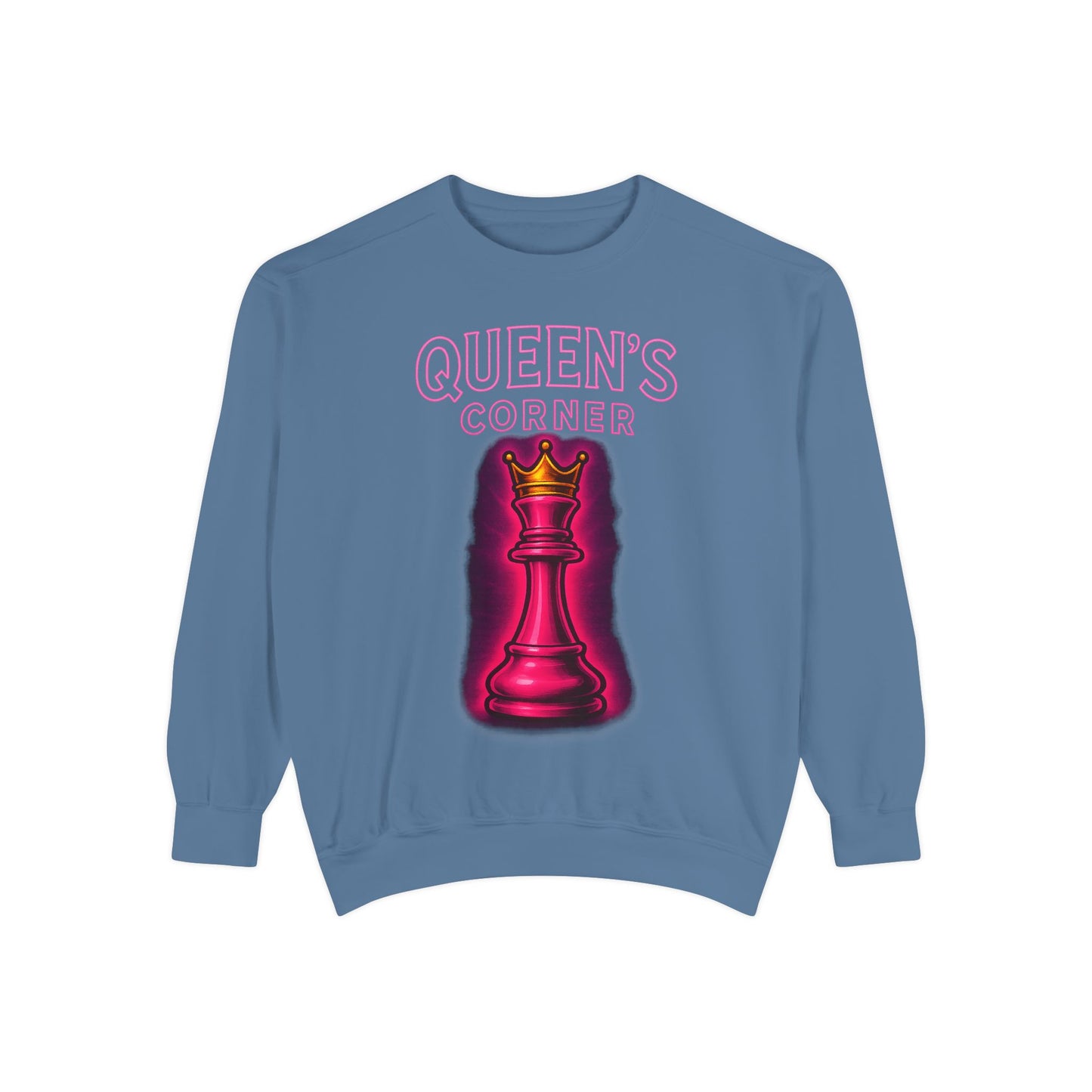Sweatshirt - Queen's Corner Women Empowerment Chess Piece Design