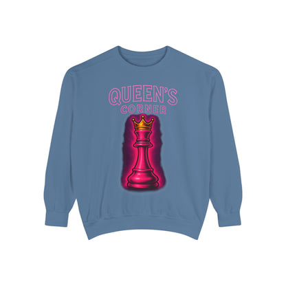 Sweatshirt - Queen's Corner Women Empowerment Chess Piece Design
