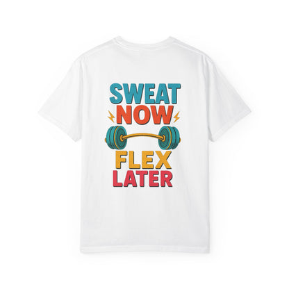 2 Sided Motivational Workout T-shirt, Casual Fitness Tee, Gym Apparel, Gift for Him or Her,