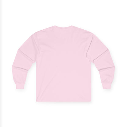 Queen's Corner Long Sleeve Tee - Retro Floral Design