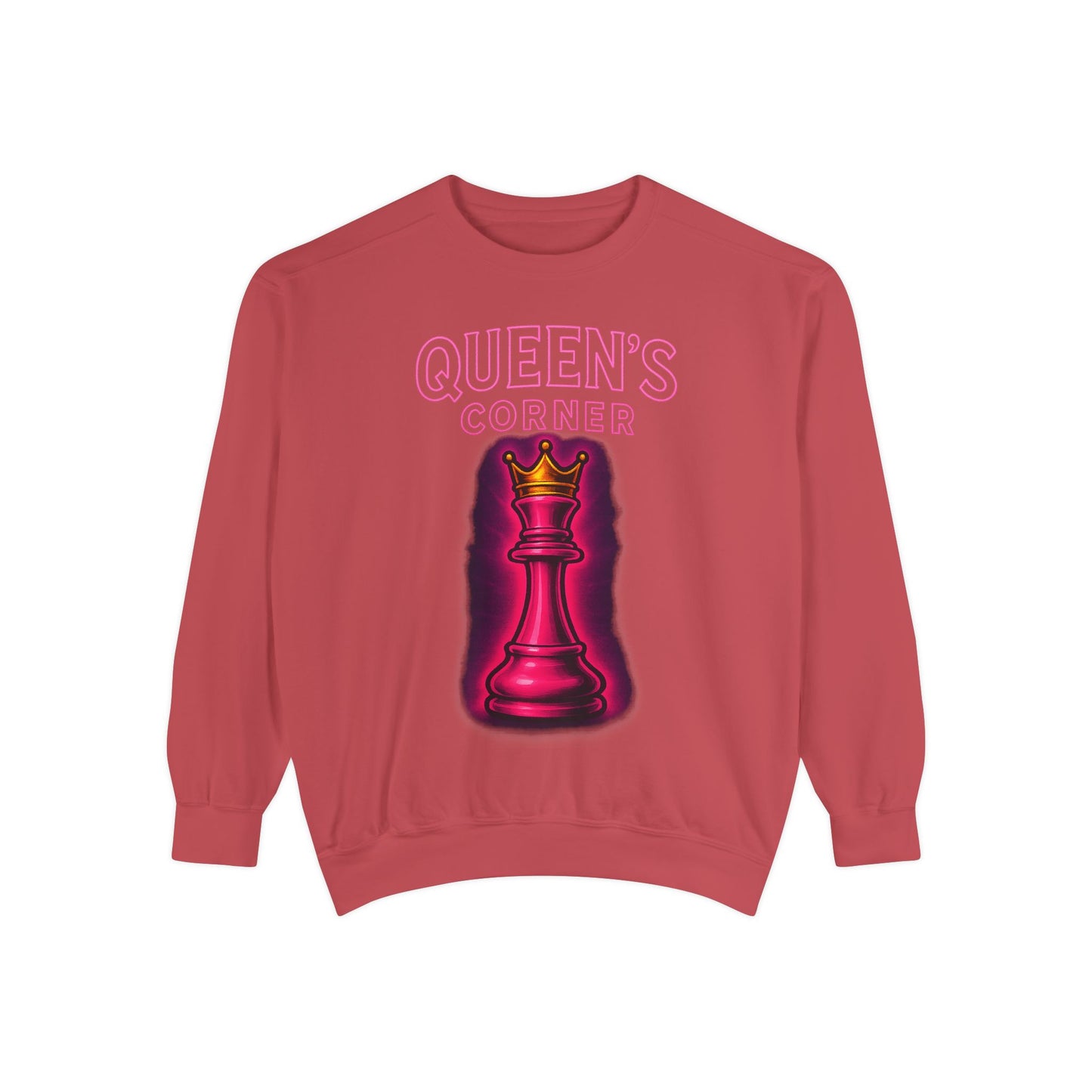 Sweatshirt - Queen's Corner Women Empowerment Chess Piece Design