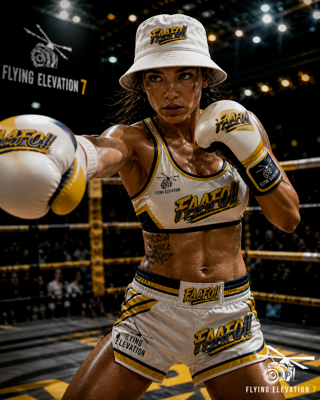 FAAFO!! Michigan Bucket Hat — Championship Streetwear Edition
